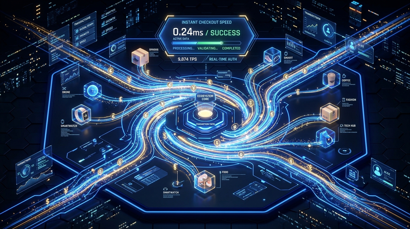 Geanys instant checkout speed and headless digital commerce ecosystem